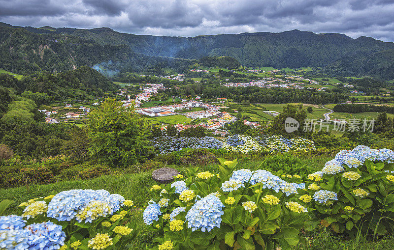 Valley Furnas，圣米格尔（亚速尔群岛）